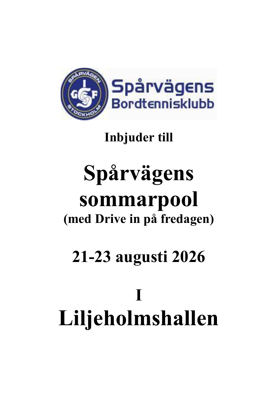 Exempel på en tävlingsinbjudan